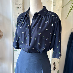 Des Petits Hauts // Elais Blouse Blueberry