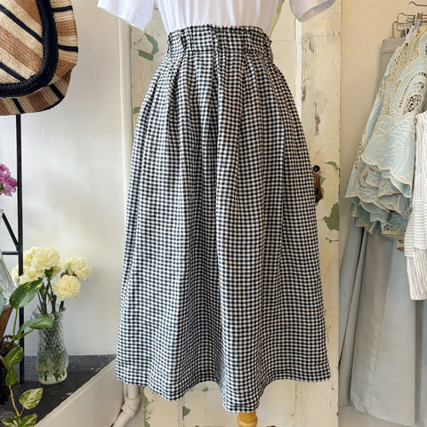 Naïf // Minnie Skirt Navy Gingham