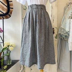 Naïf // Minnie Skirt Navy Gingham