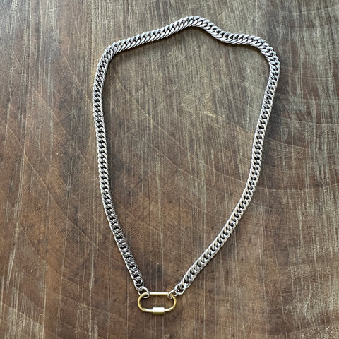 Hoopla // Carabiner Necklace