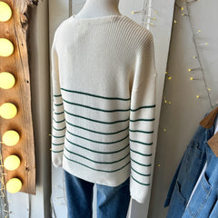 Gentle Fawn // Tucker Pullover Green Stripe