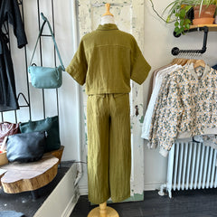 Eve Gravel // Meadow Pants Olive