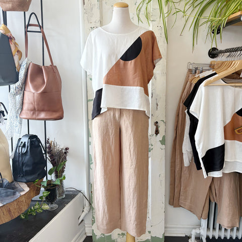 Jennifer Glasgow // Kamira Top Ivory