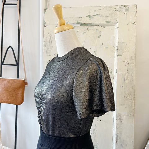 Allison Wonderland // Allegra Metallic Top