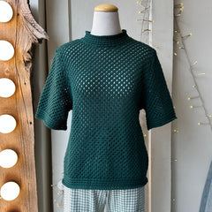 Minimum // Lily Knit Tee Botanical Garden