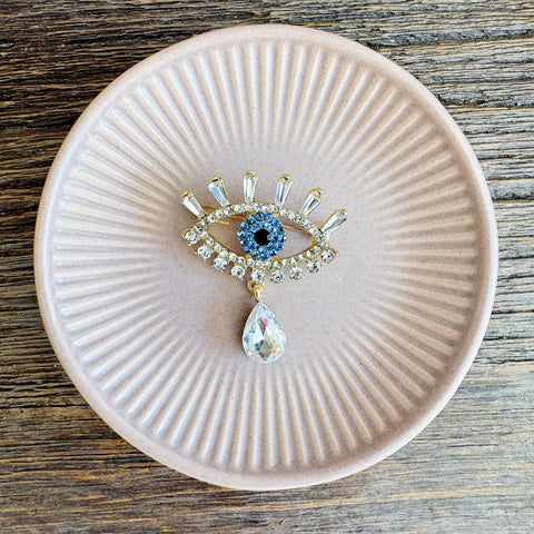 Hoopla // Crying Eye Brooch