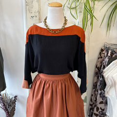 Jennifer Glasgow // Skyla Blouse Black