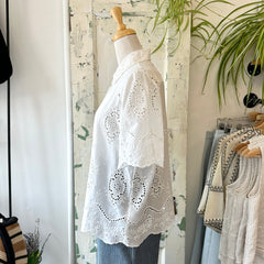 Pink Martini // Lily Top White