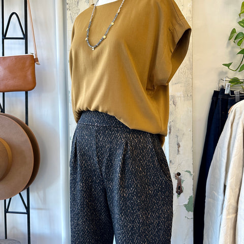 Melow // Homer Pants Black Fleck