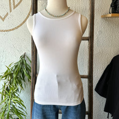 Gentle Fawn // Naia Tank White
