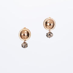 Hailey Gerrits // Button Earrings