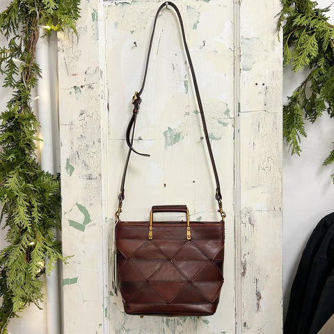 Uppdoo // Origami Tote Small Chestnut