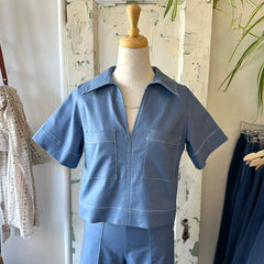 Marigold // Cassie Top Blue