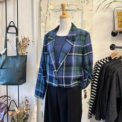 Bodybag by Jude // Vivienne Cropped Jacket Plaid