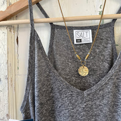 Salt Shop // Yara Tank Top Grey