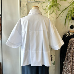 Bodybag by Jude // Montego Cropped Shirt White