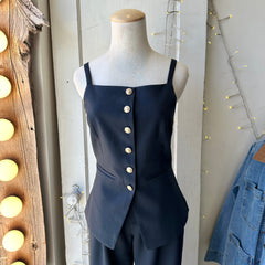 Gentle Fawn // Harper Vest Navy