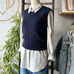 Gentle Fawn // Pippa Vest Navy