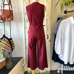 Dagg & Stacey // Allan Jumpsuit Cherry