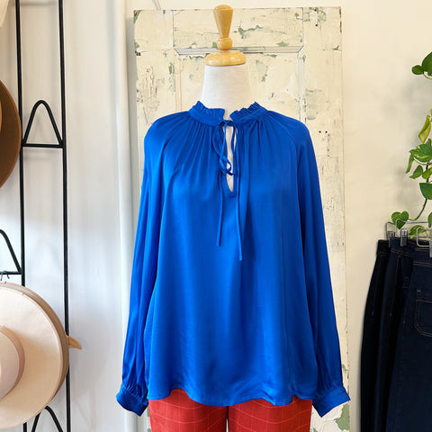 Astrid // Cobalt Fireside Top