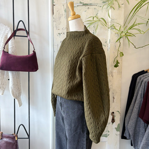 Melow // Lorelai Sweater Olive