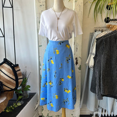 Pink Martini // La Maida Skirt Blue