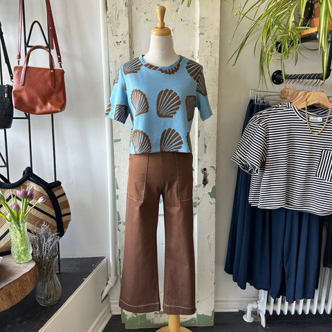 Marigold // Rocky Pants Brown Denim