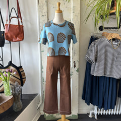 Marigold // Rocky Pants Brown Denim