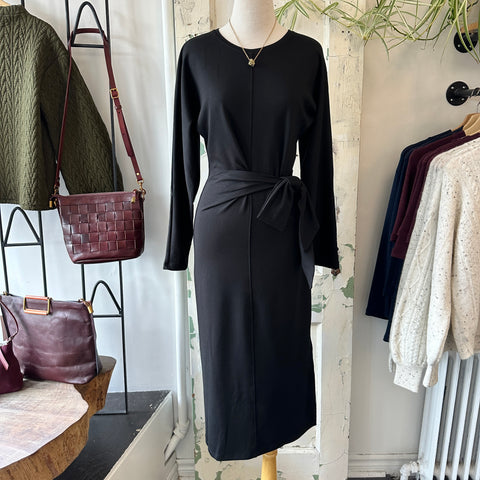 Indi & Cold // Black Knotted Dress