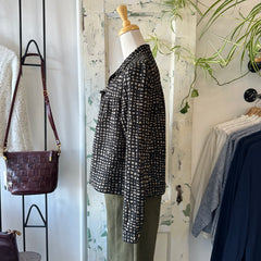 Dagg & Stacey // Phoebe Top Black Taupe