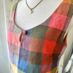 Ferris // Box Tank Rainbow Check