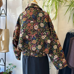 Minus // Floral Tapestry Bomber Jacket
