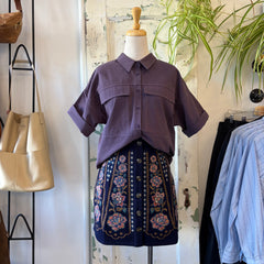 Louizon // Fageo Navy Skirt