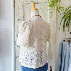 Louizon // Atome Crochet Top