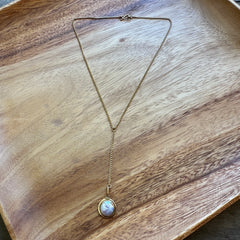Lissa Bowie // Pearl Secret Moon Necklace