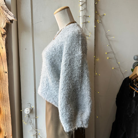 Melissa Nepton // Mae Sweater Light Grey