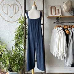 Birds of North America // Firecrest Jumpsuit Dark Wash