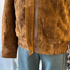 Indi & Cold // Tobacco Leather Bomber