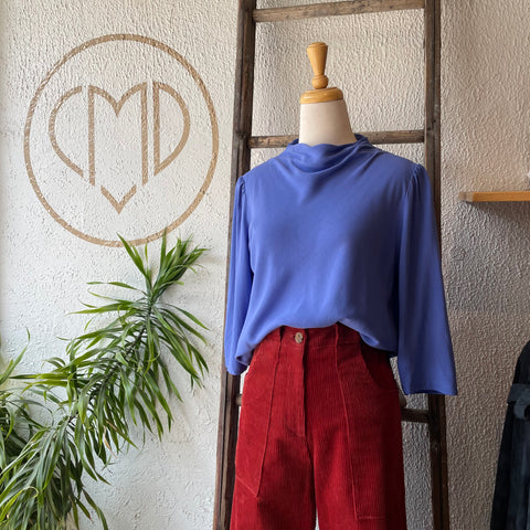 Jennifer Glasgow // Maeve Top Cornflower Blue