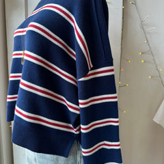 Gentle Fawn // Echo Pullover Navy Stripes