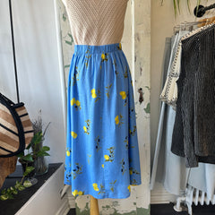 Pink Martini // La Maida Skirt Blue