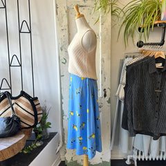 Pink Martini // La Maida Skirt Blue
