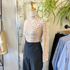 Meemoza // Sylva Top Terazzo Print