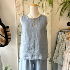 Yoga Jeans // Francesca Top Azzura