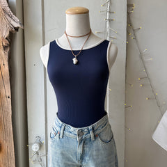 Gentle Fawn // Naia Tank Navy