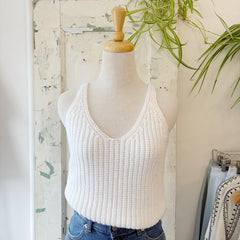 Gentle Fawn // Lizzie Tank White
