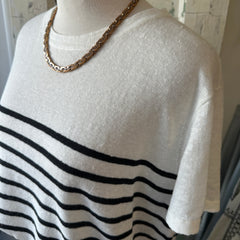 Naïf // Noella Top Ivory/Black