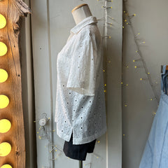 Gentle Fawn // Louisa Shirt White Eyelet