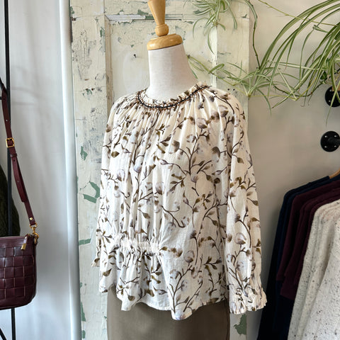 Indi & Cold // Cotton Print Top