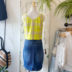Yoga Jeans // Ruth Button Down Skirt